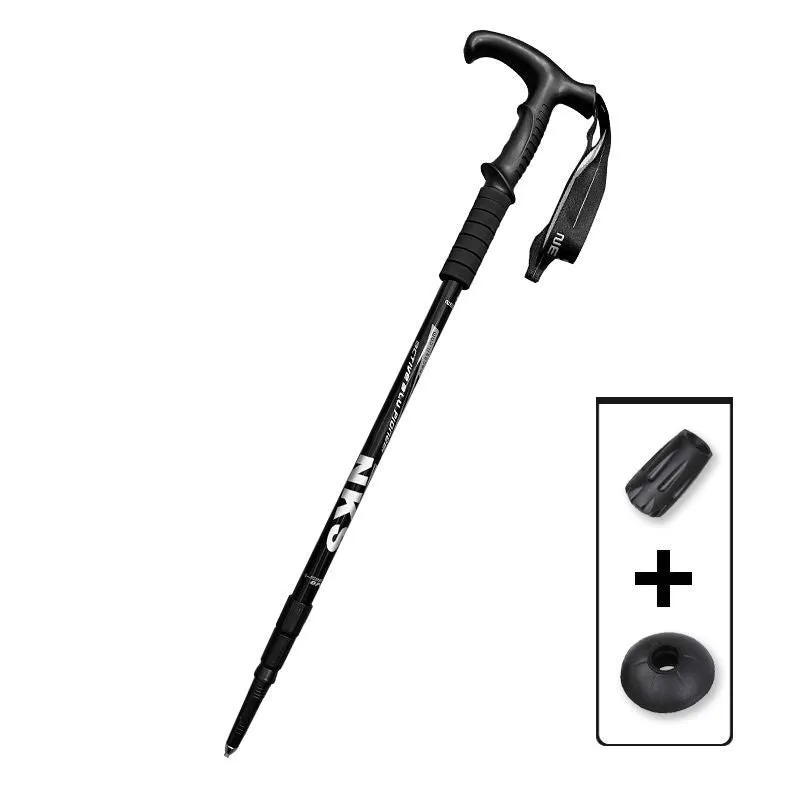 2pcs/lot walking stick Trekking poles