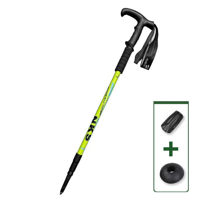 2pcs/lot walking stick Trekking poles