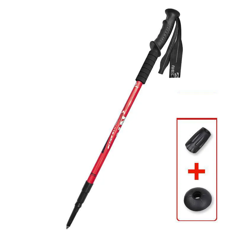 2pcs/lot walking stick Trekking poles