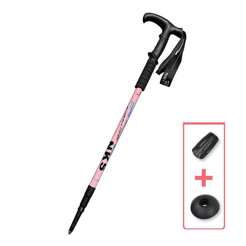 2pcs/lot walking stick Trekking poles