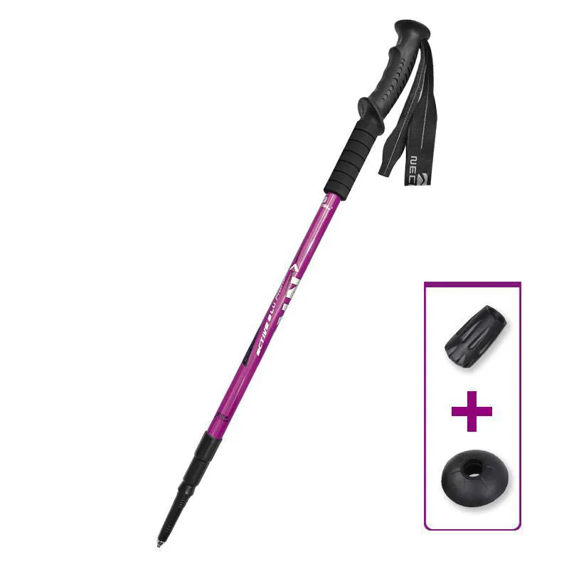 2pcs/lot walking stick Trekking poles