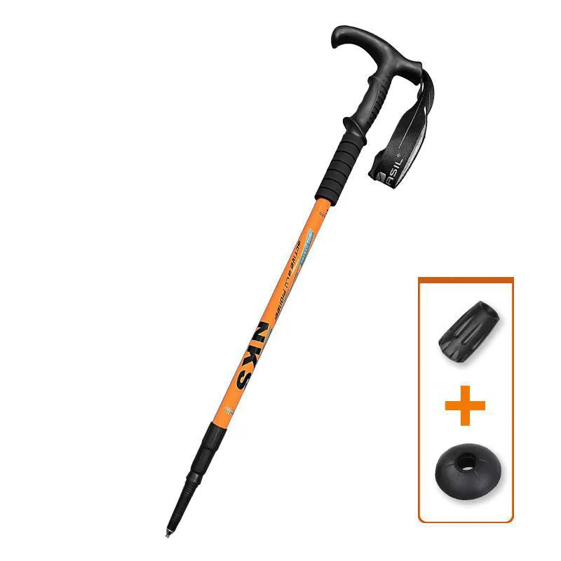 2pcs/lot walking stick Trekking poles