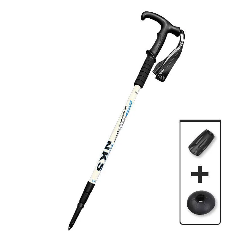 2pcs/lot walking stick Trekking poles