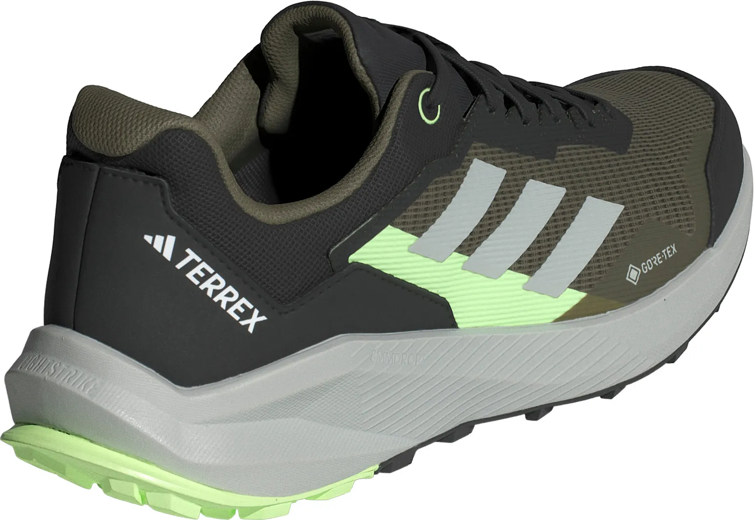 adidas Terrex Trail Rider GORE-TEX Mens Trail Running Shoes - Green