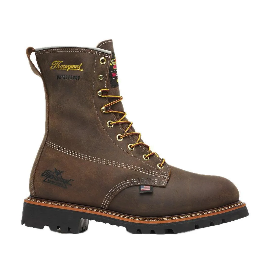 American Legacy 8" Waterproof INS Boot Crazy Horse