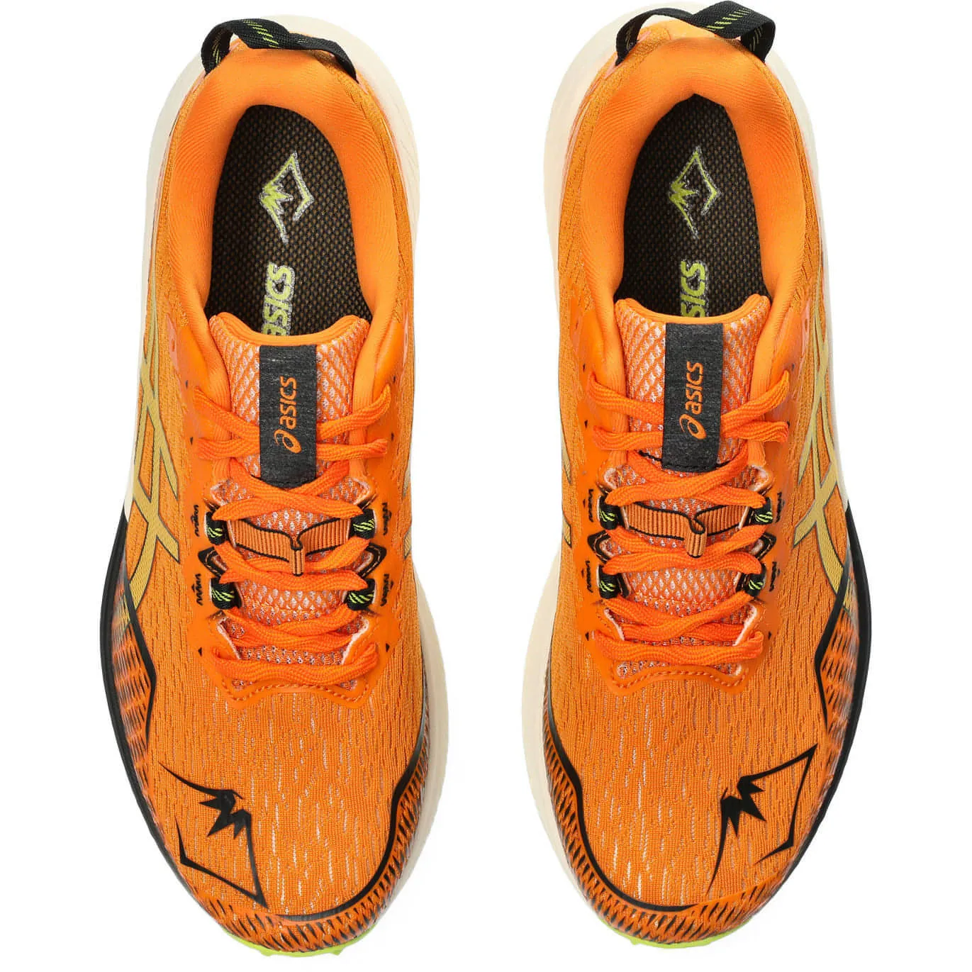 Asics Fuji Lite 4 Mens Trail Running Shoes - Orange