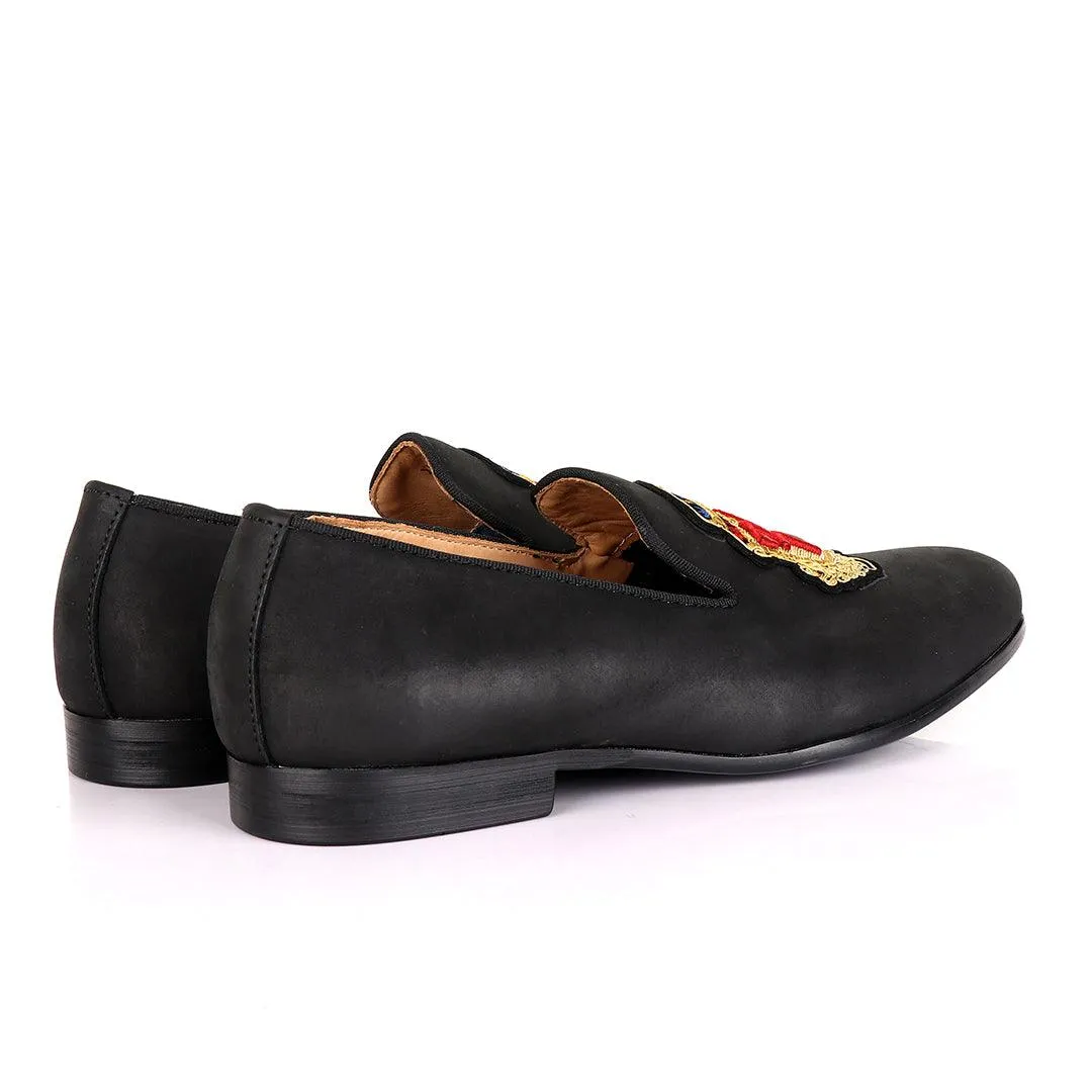 Billionaire Couture  Slip-on Men's Shoe-Black