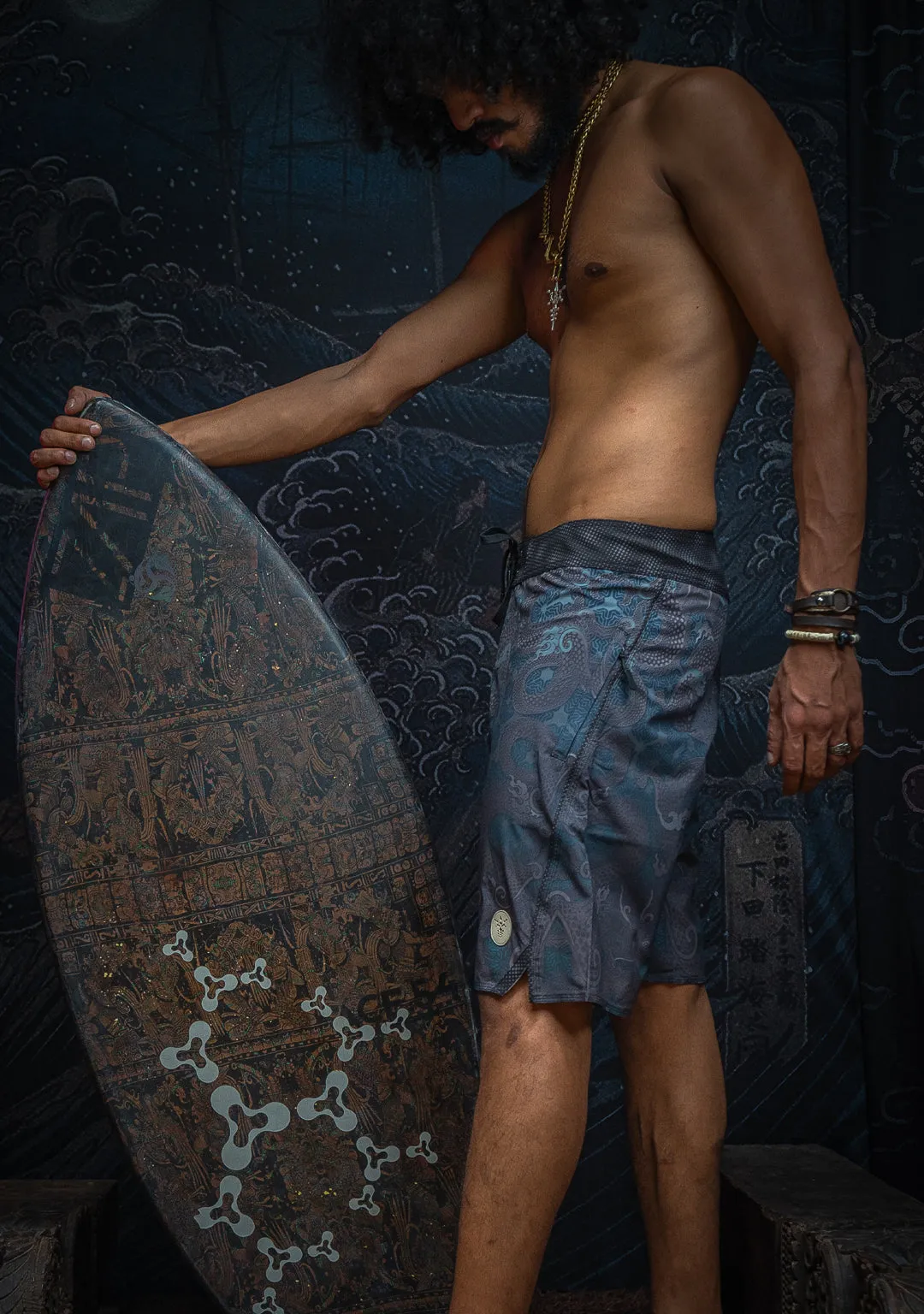 Boardshort Men / Fast Dry - DRAGONS