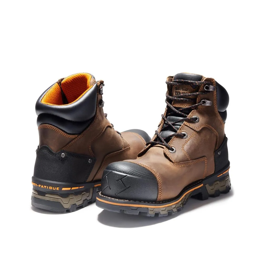 Boondock 6 Inch Composite-Toe Waterproof Work Boot Brown