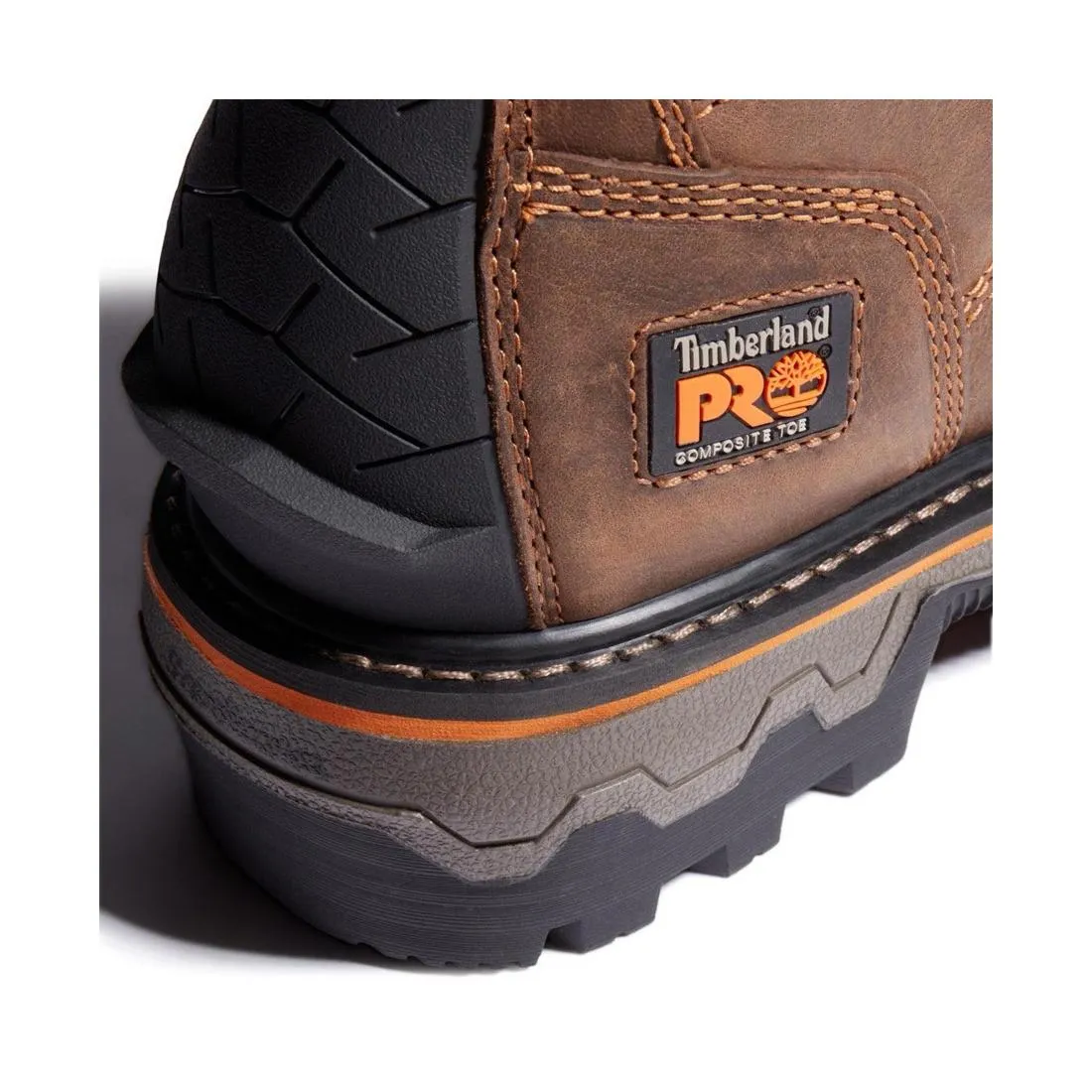 Boondock HD 8 Inch Composite-Toe Waterproof Ins 400G Logger Work Boot Brown