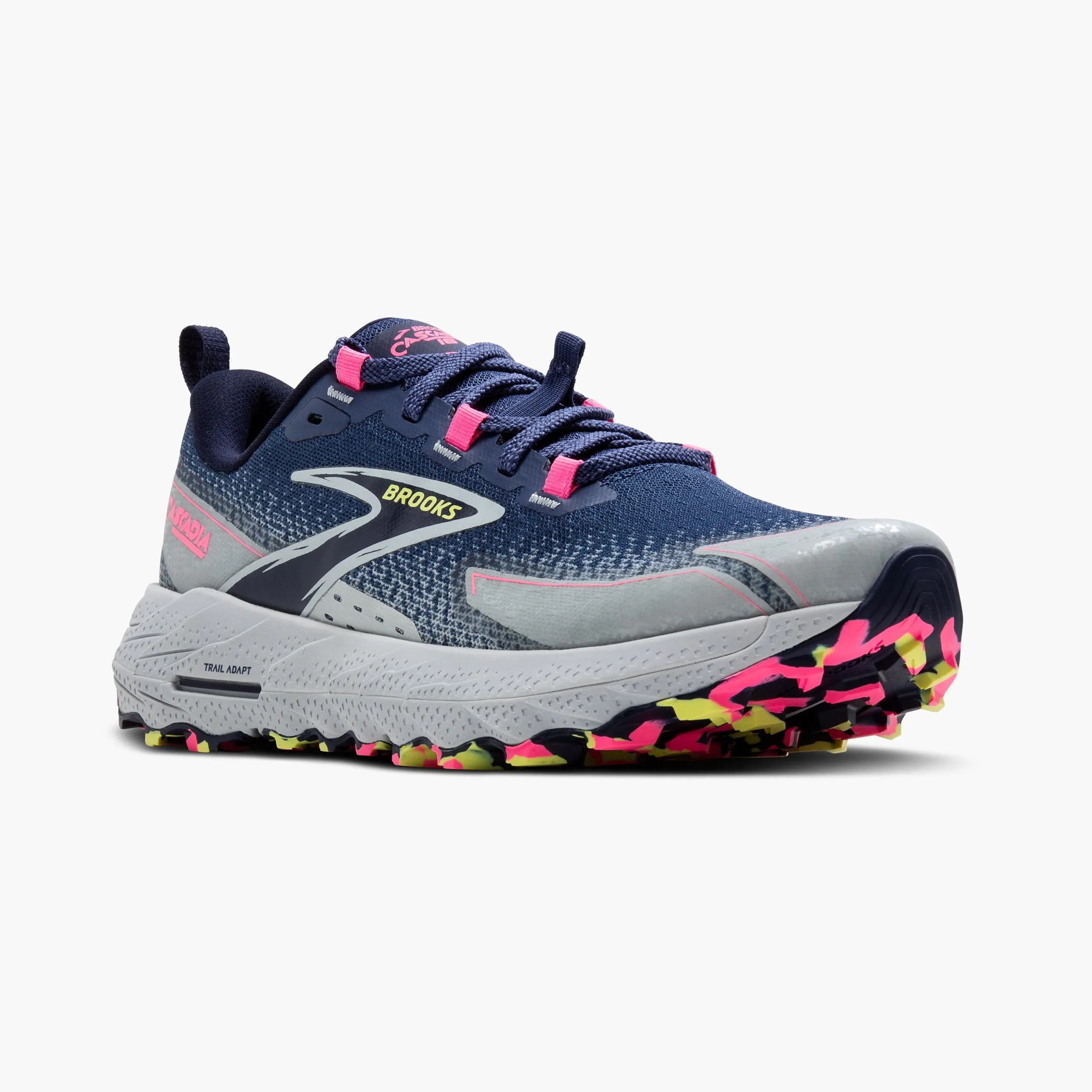 Brooks Cascadia 18 | Oceana / Pearl Blue / Pink | Womens