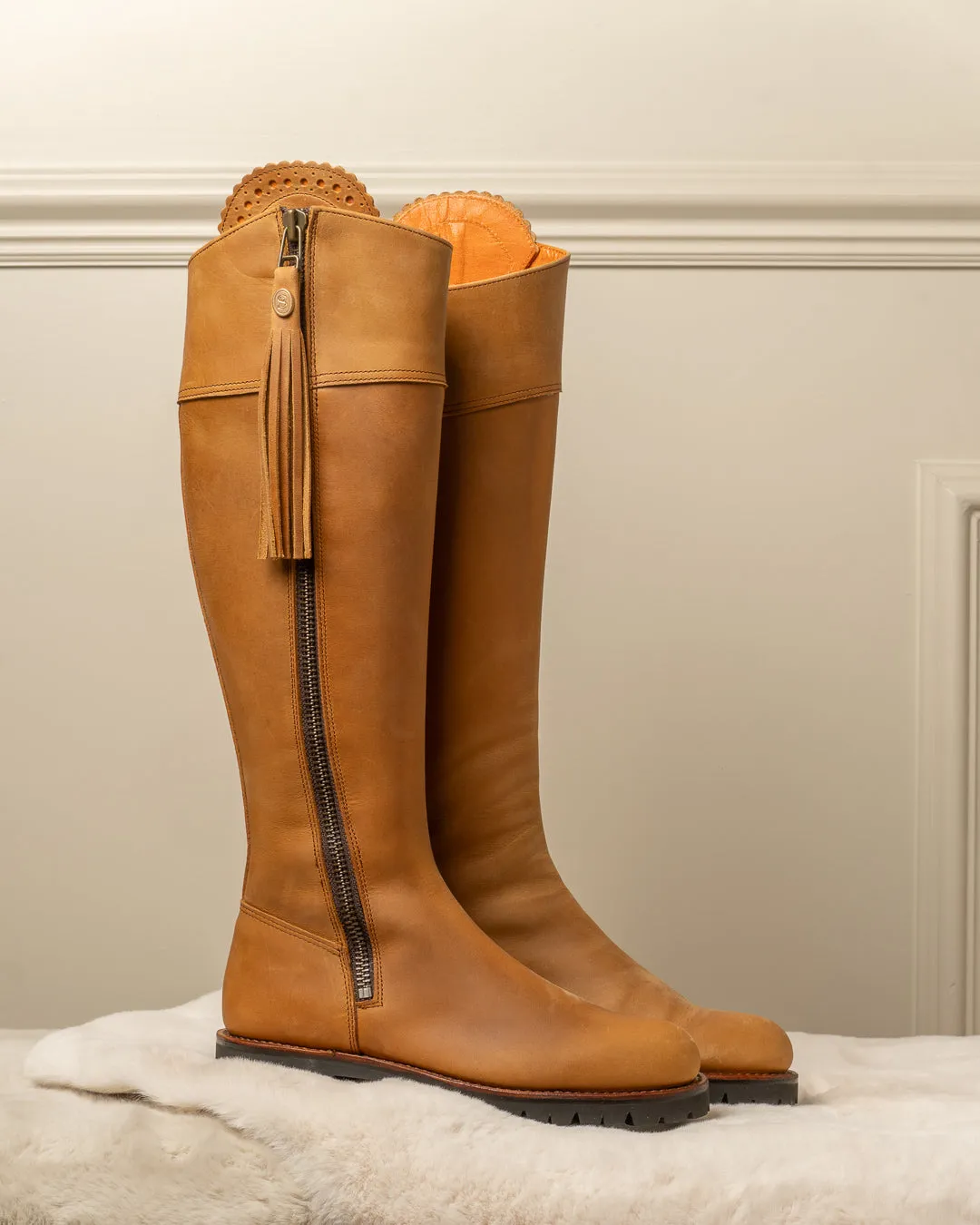 Cascada Waterproof Boot Tread Sole - Tan