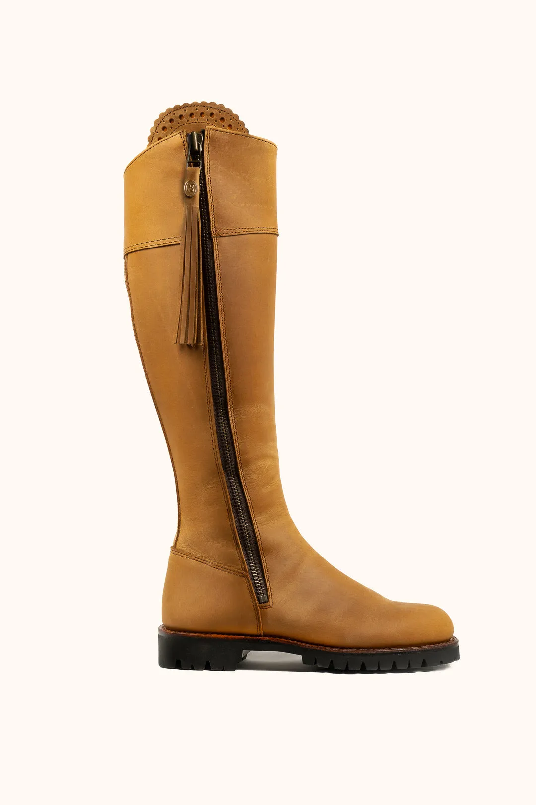 Cascada Waterproof Boot Tread Sole - Tan