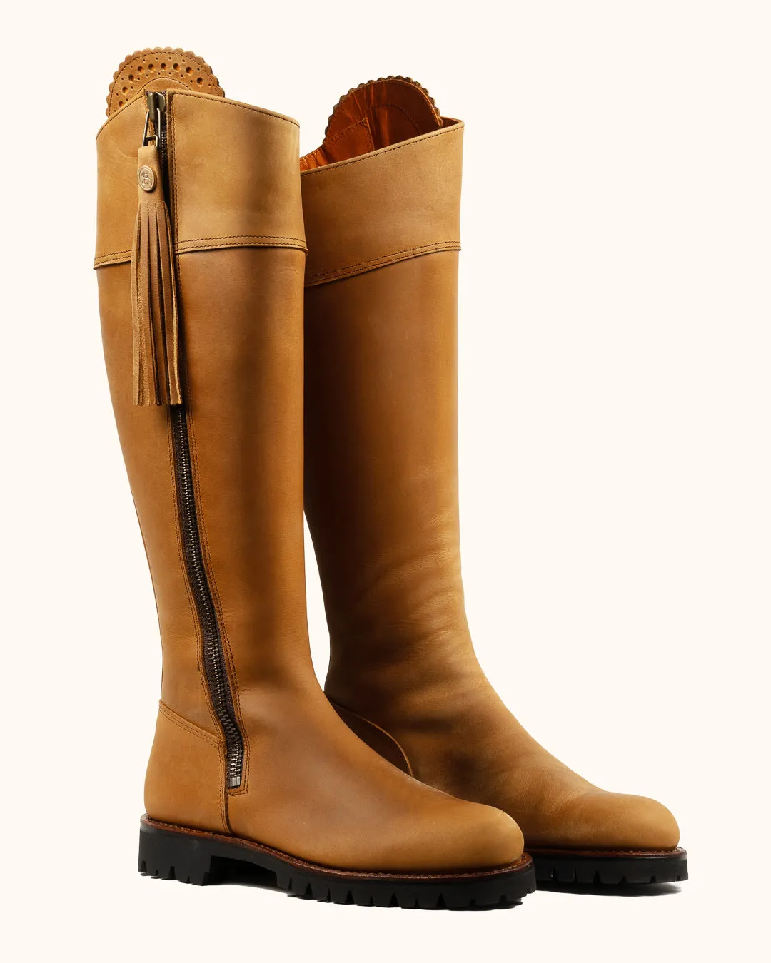 Cascada Waterproof Boot Tread Sole - Tan