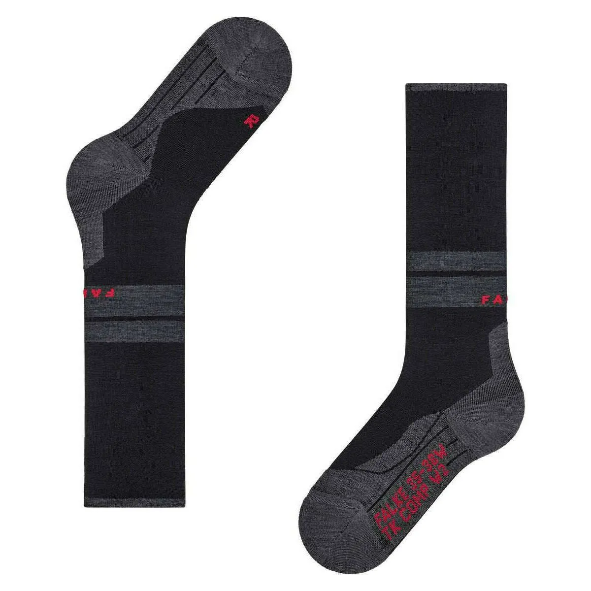 Falke TK Compression W1 Energy Trekking Knee-High Socks - Black