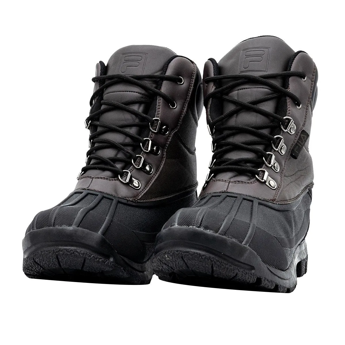 Fila Weathertech Extreme Snow Boots Leather Brown Colour For Men