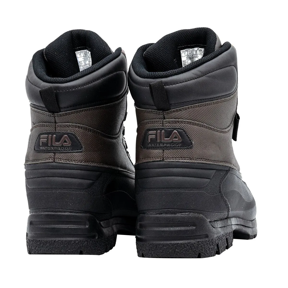 Fila Weathertech Extreme Snow Boots Leather Brown Colour For Men