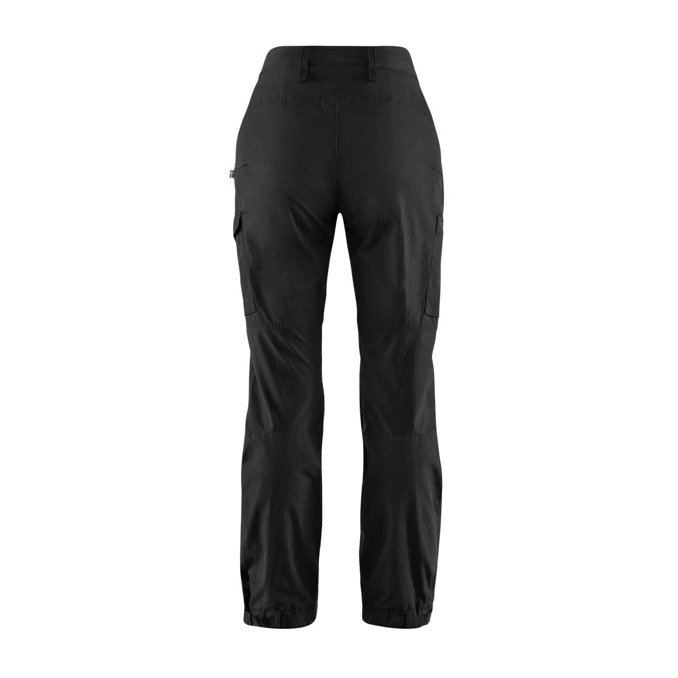 Fjallraven Womens Kaipak Curved Trousers Black