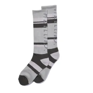 Helloid Border Snow Socks-SAGE