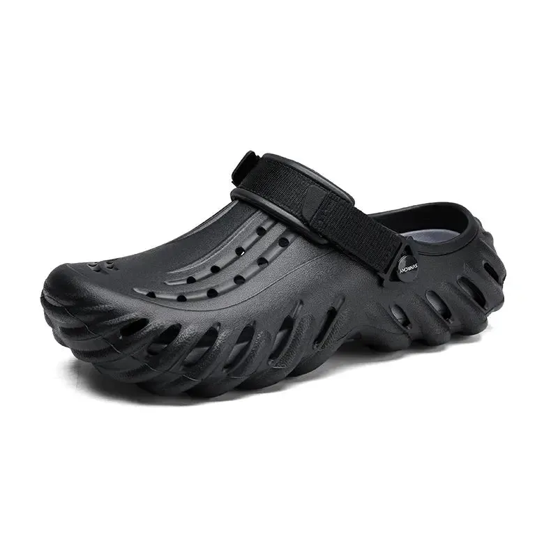 high quality footwear  High Quality Couple's Non-Slip Casual Slippers Summer Men's EVA Waterproof Shoes Classics Woman Sandals Mens Outdoor Beach Slide