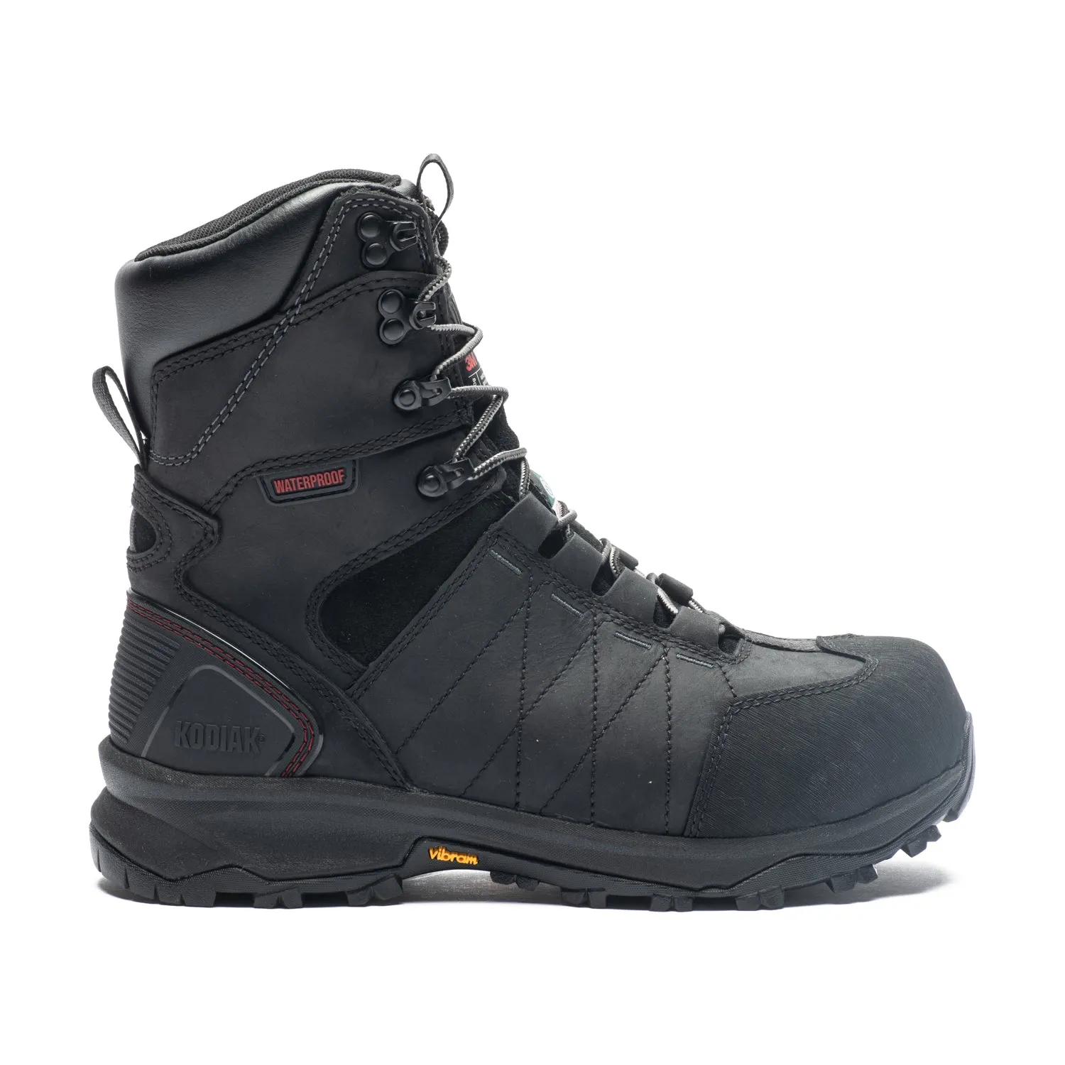 Ice Conqueror Men's 8" Waterproof Composite Toe Work Boots 4TGDBK