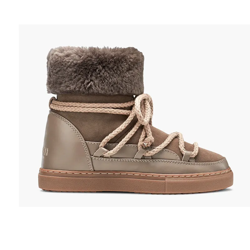 INUIKII Classic Sneaker High Taupe Boots