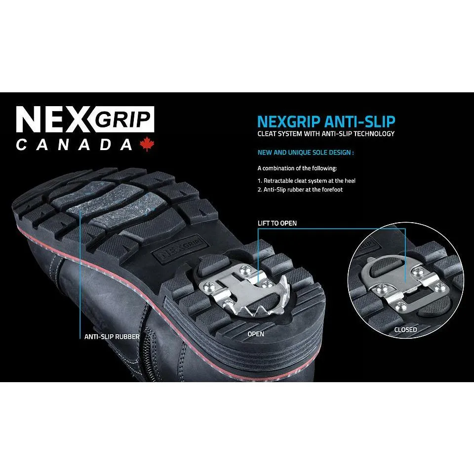 NEXGRIP ICE BADLAND W/ CLEAT MEN'S MEDIUM AND WIDE - FINAL SALE!