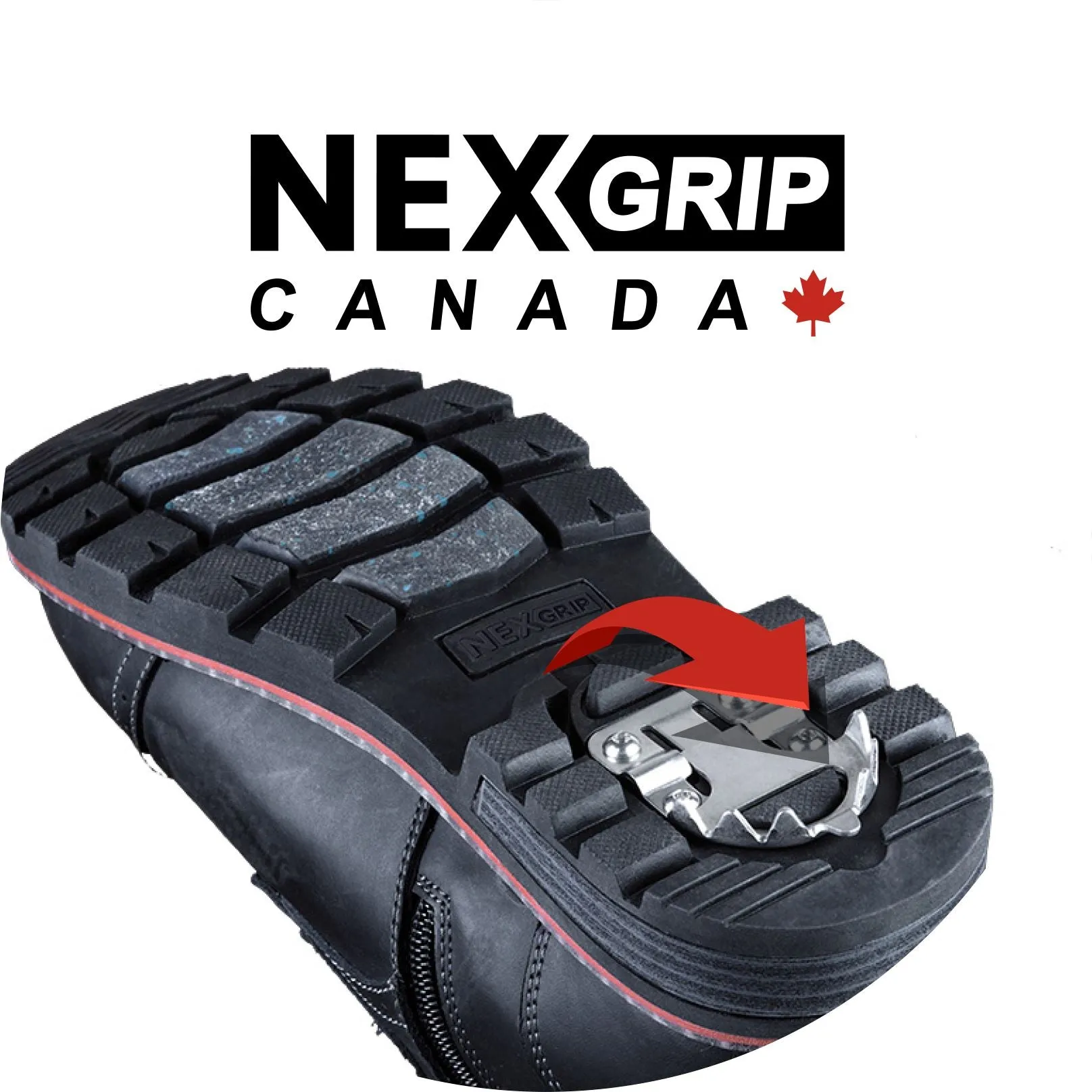 NEXGRIP ICE BADLAND W/ CLEAT MEN'S MEDIUM AND WIDE - FINAL SALE!