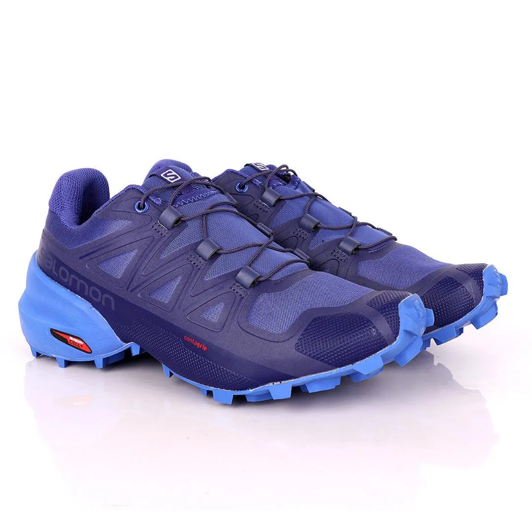 Salomon Speedcross 5 Gtx Trail Blue Running Sneakers