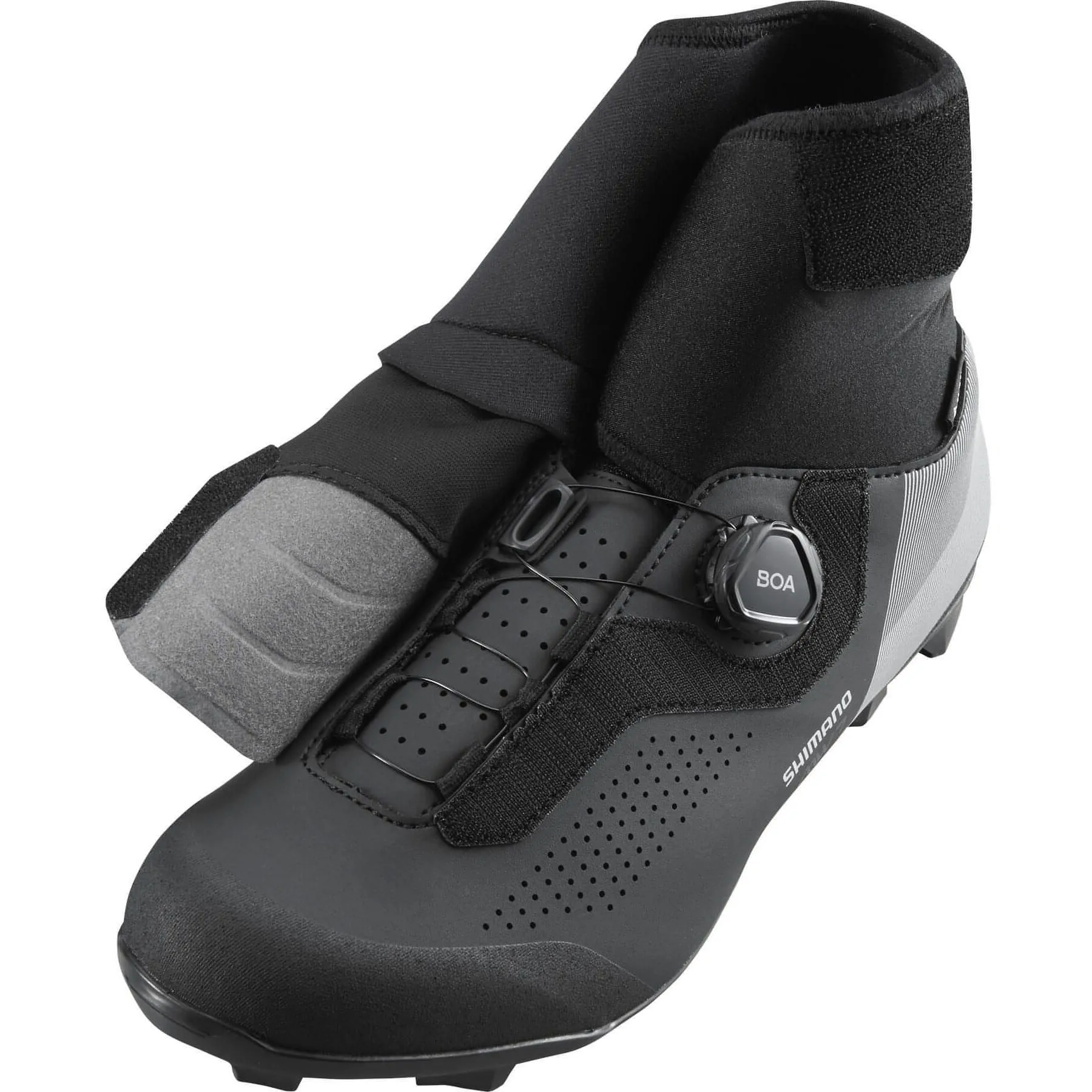 Shimano MW702 GORE-TEX Mens MTB Cycling Boots - Black