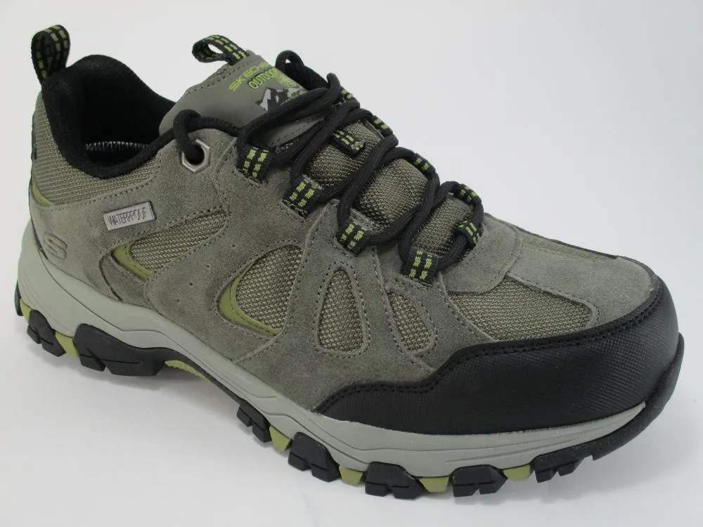 Skechers scarpa da outdoor da uomo Selmen Revand 66276 GRY grigio verde