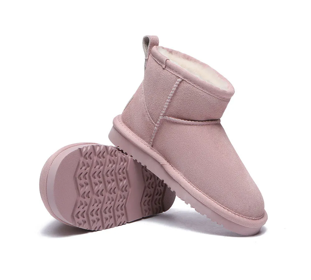 UGG Boots Kids Mini Classic Sheepskin Wool Boots Noel