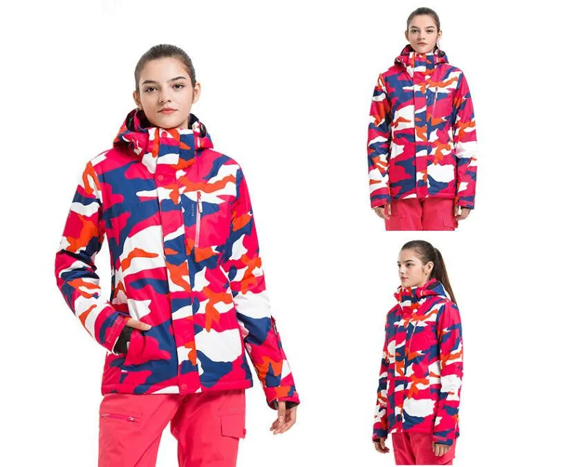 VECTOR Colorful Snowboard Jacket for Women