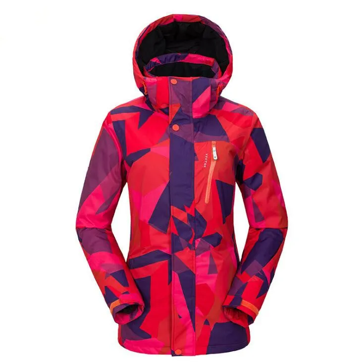 VECTOR Colorful Snowboard Jacket for Women